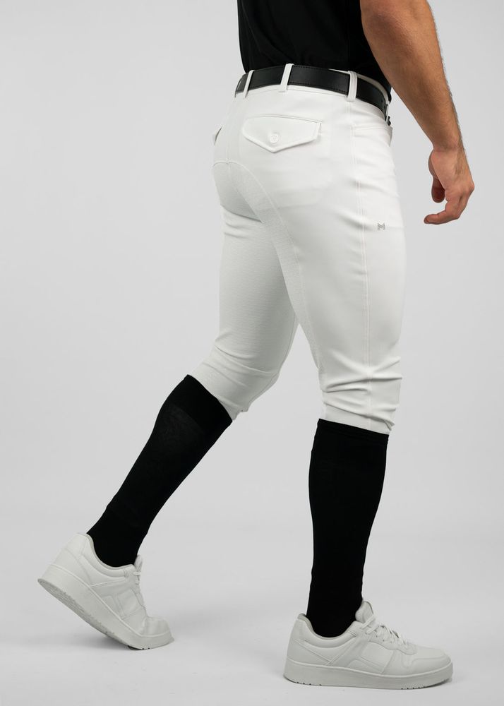 Maximilian Performance Breeches White