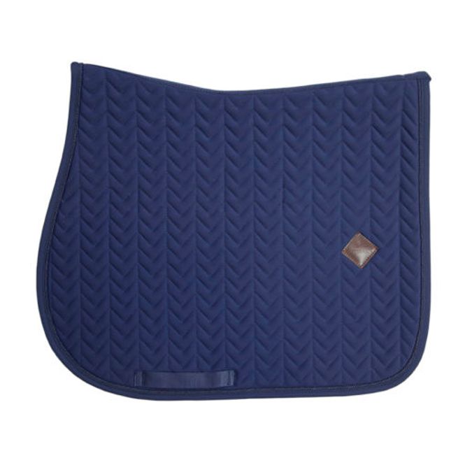 Hovedbilde Kentucky Saddle Pad Fishbone Navy