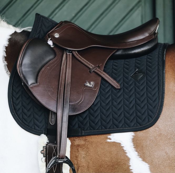 Hovedbilde Kentucky Saddle Pad Fishbone Black
