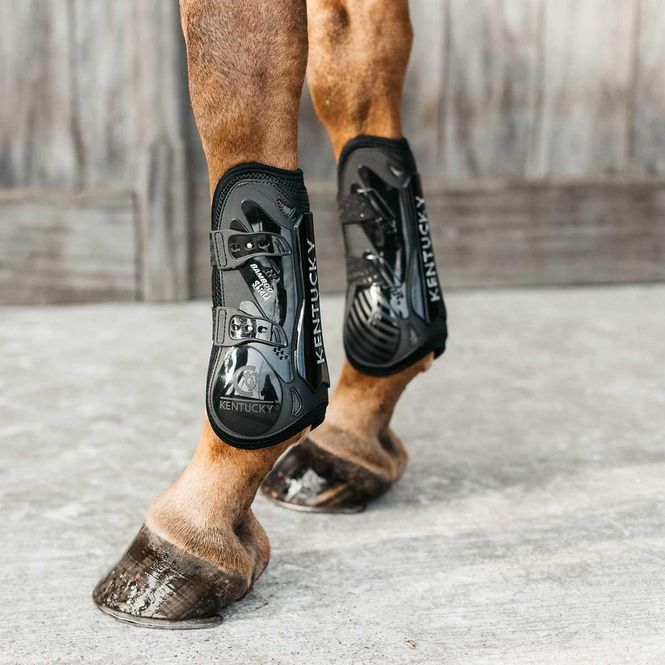 Hovedbilde Kentucky Tendon Boots Bamboo Elastic Black