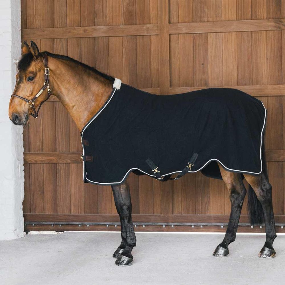 Kentucky Fleece Rug Vegan Wool Black