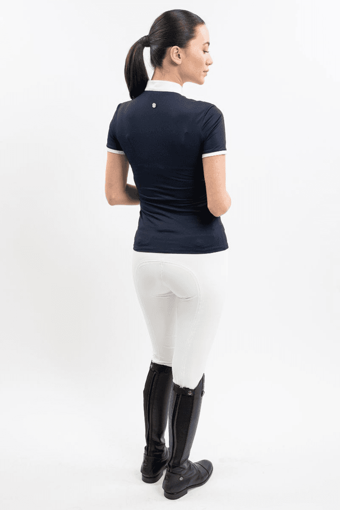 Harcour Shine Competition Polo Navy 