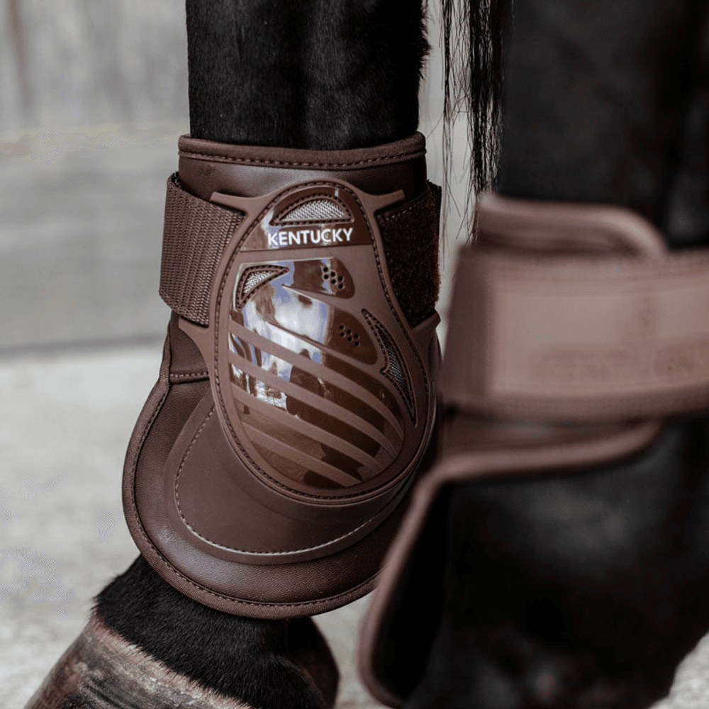 Kentucky Deep Fetlock Boots Brown