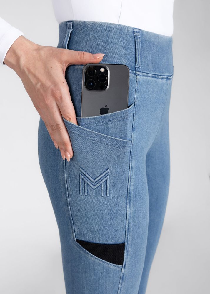 Maximilian Tech Riding Leggings FG Denim 