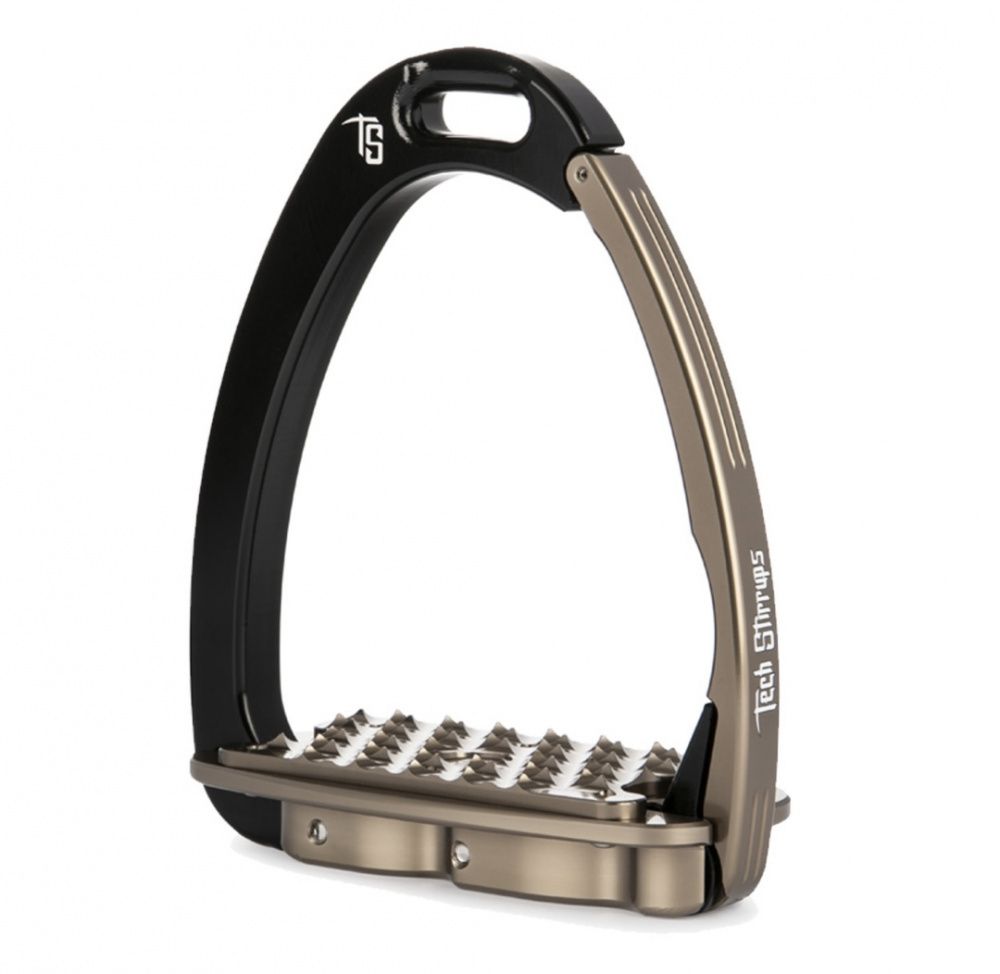 Tech Stirrups Venice EVO Safety Black/Brown