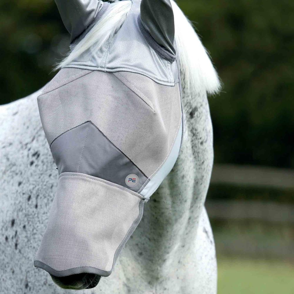 PE Buster Fly Mask Xtra Silver