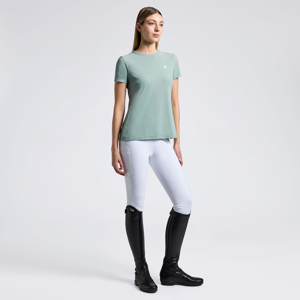 Cavalleria Toscana Jersey T-Shirt Teal Green