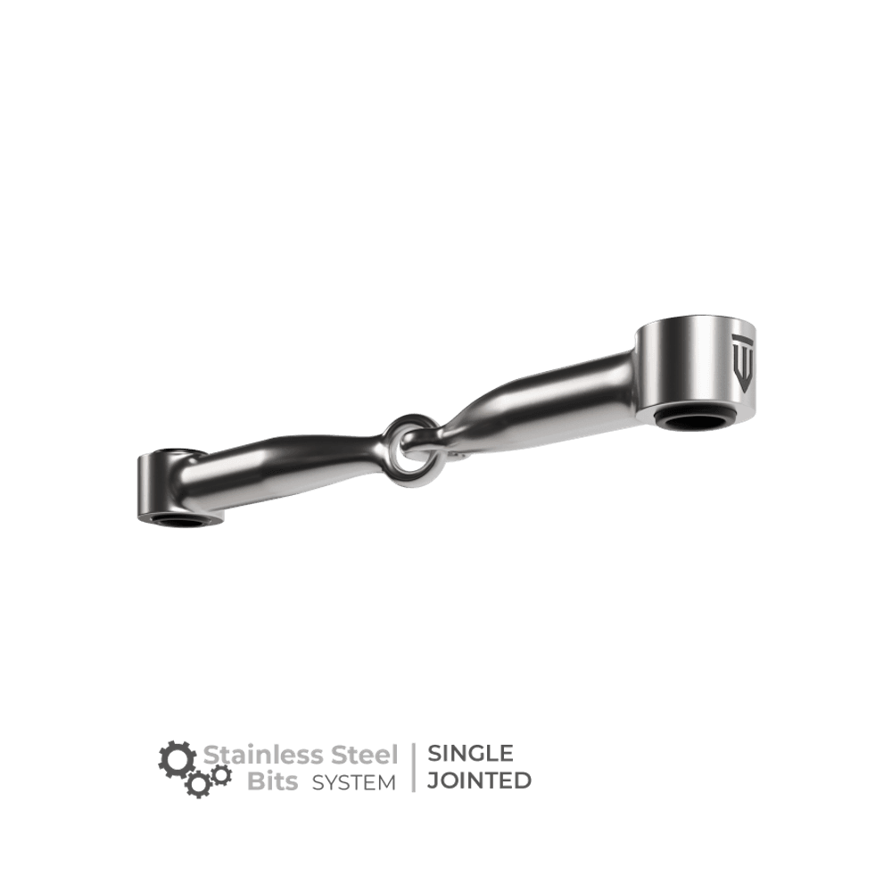 Winderen Single Jointed Stainless  Steel - Munnstykke