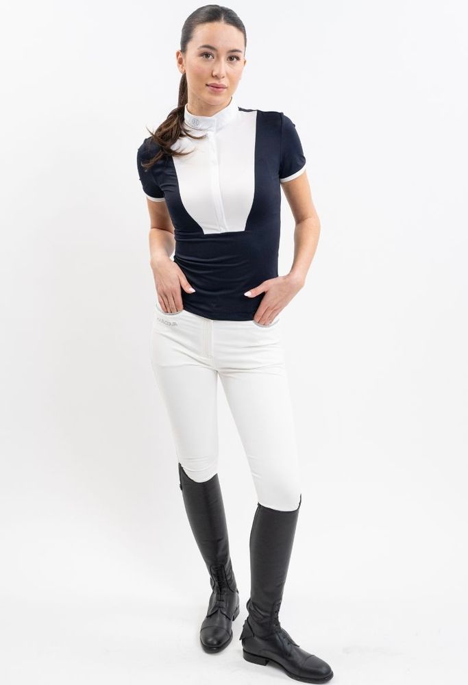Harcour Shine Competition Polo Navy 