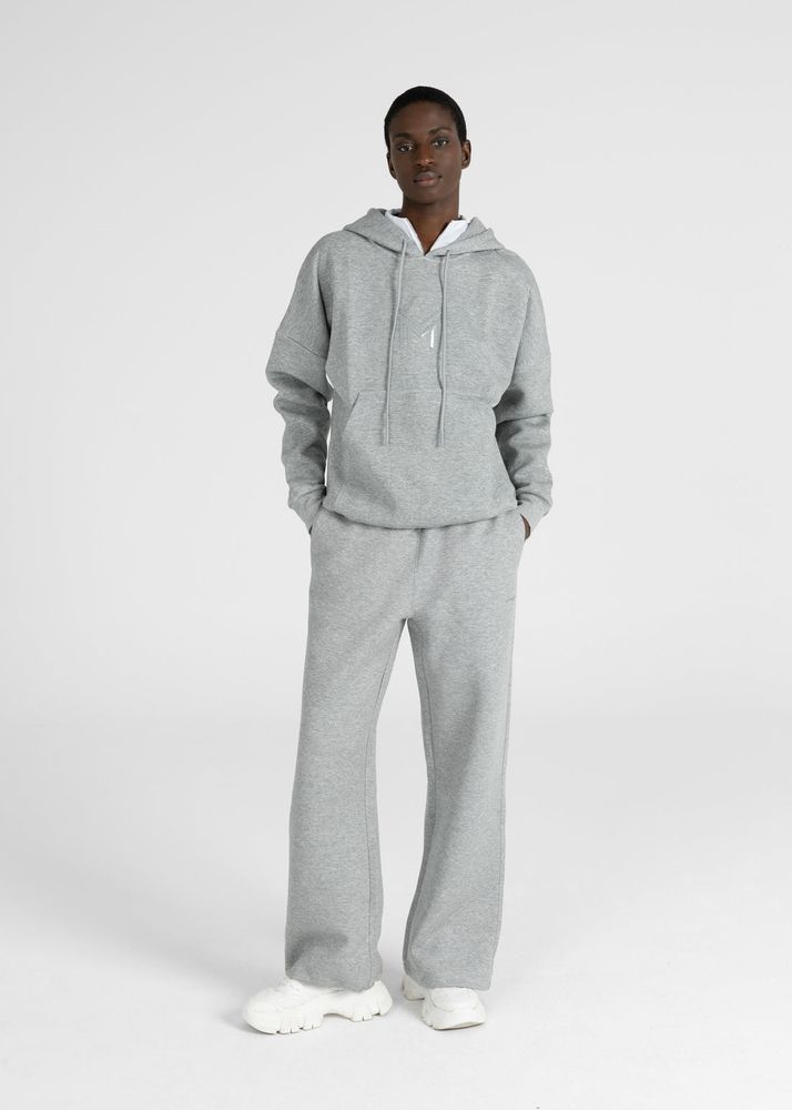 Maximilian Icon Oversized Hoodie Grey