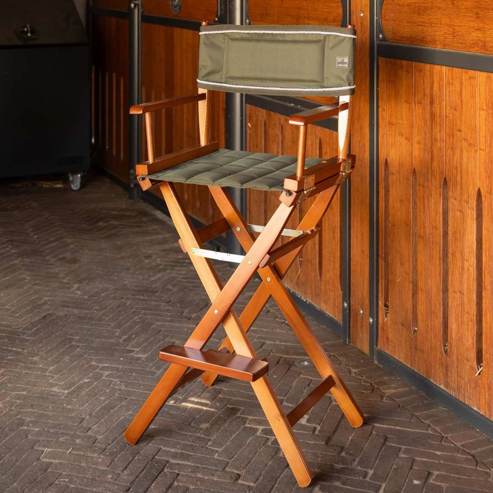 Grooming Deluxe Director Chair Brown