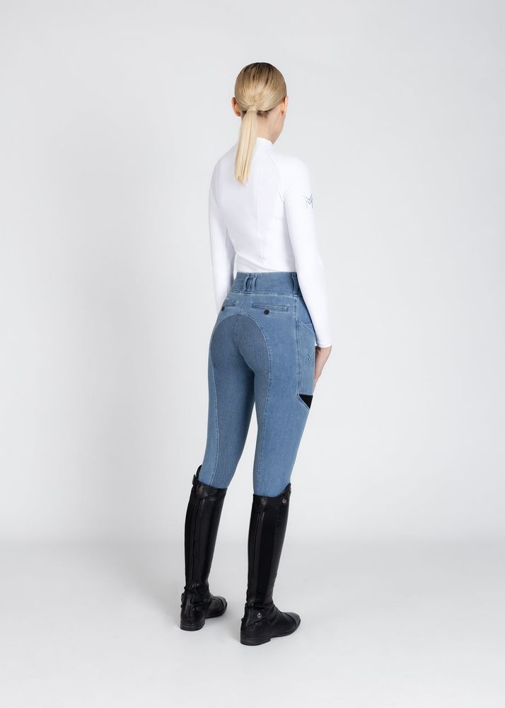 Maximilian Tech Riding Leggings FG Denim 