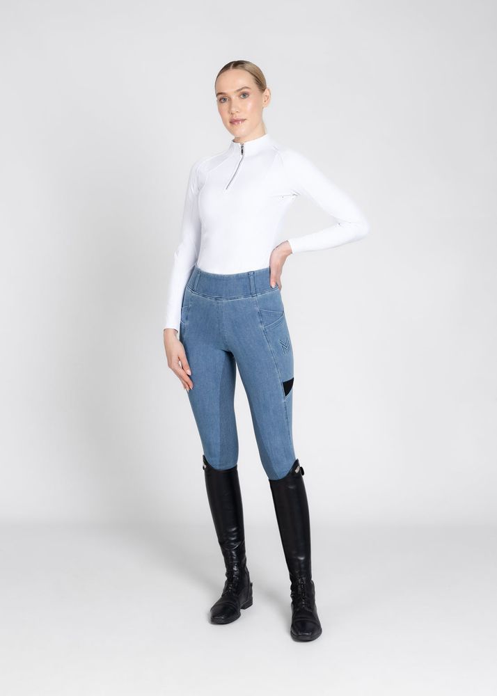 Maximilian Tech Riding Leggings FG Denim 