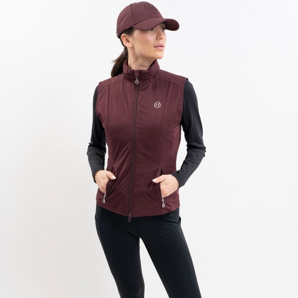Harcour Balma Bodywarmer Aubergine